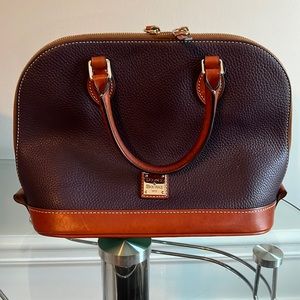 Dooney & Bourke Pebble Grain Zip Zip Satchel
